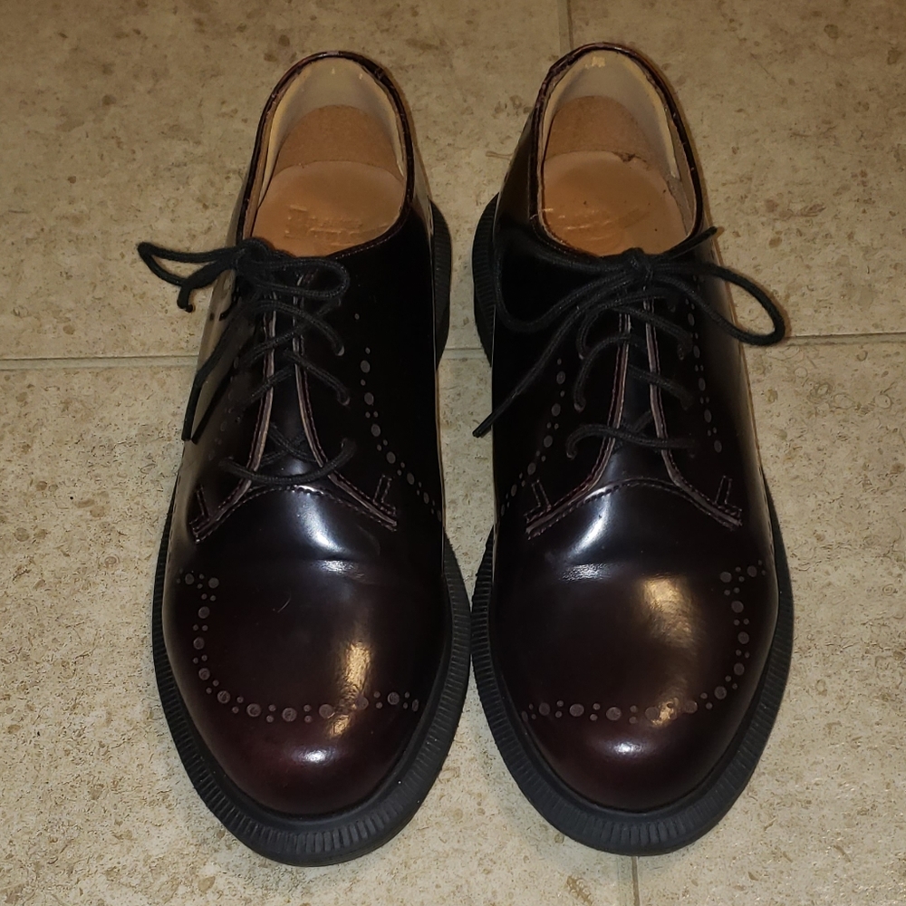 Dr Martens Womens Ox Blood Red Size 5 EUC